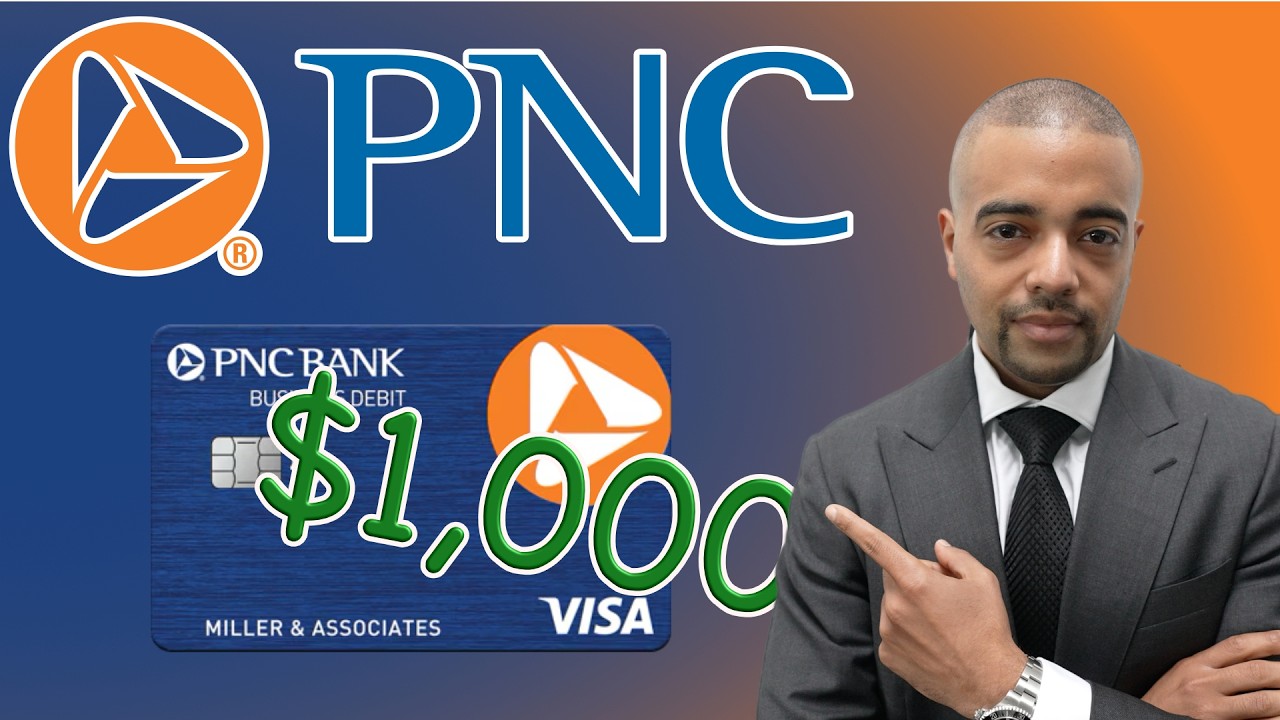 PNC - Бонус в размере 1000 долларов США за открытие расчетного счета для бизнеса.