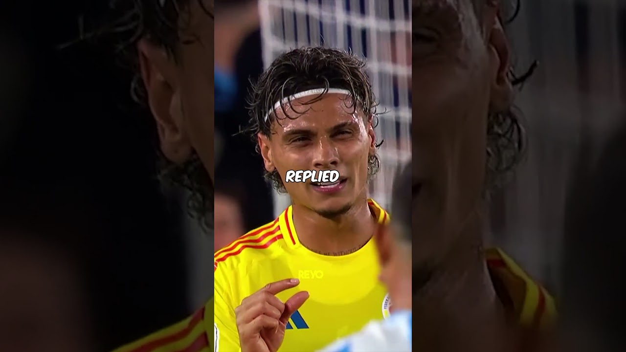 Argentina vs Colombia got heated 🔥
