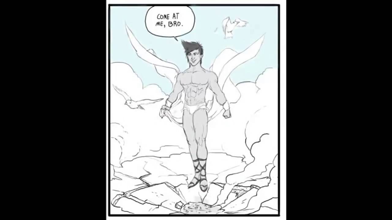 Zyzz - Son of Zeus Cartoon (Comic book)