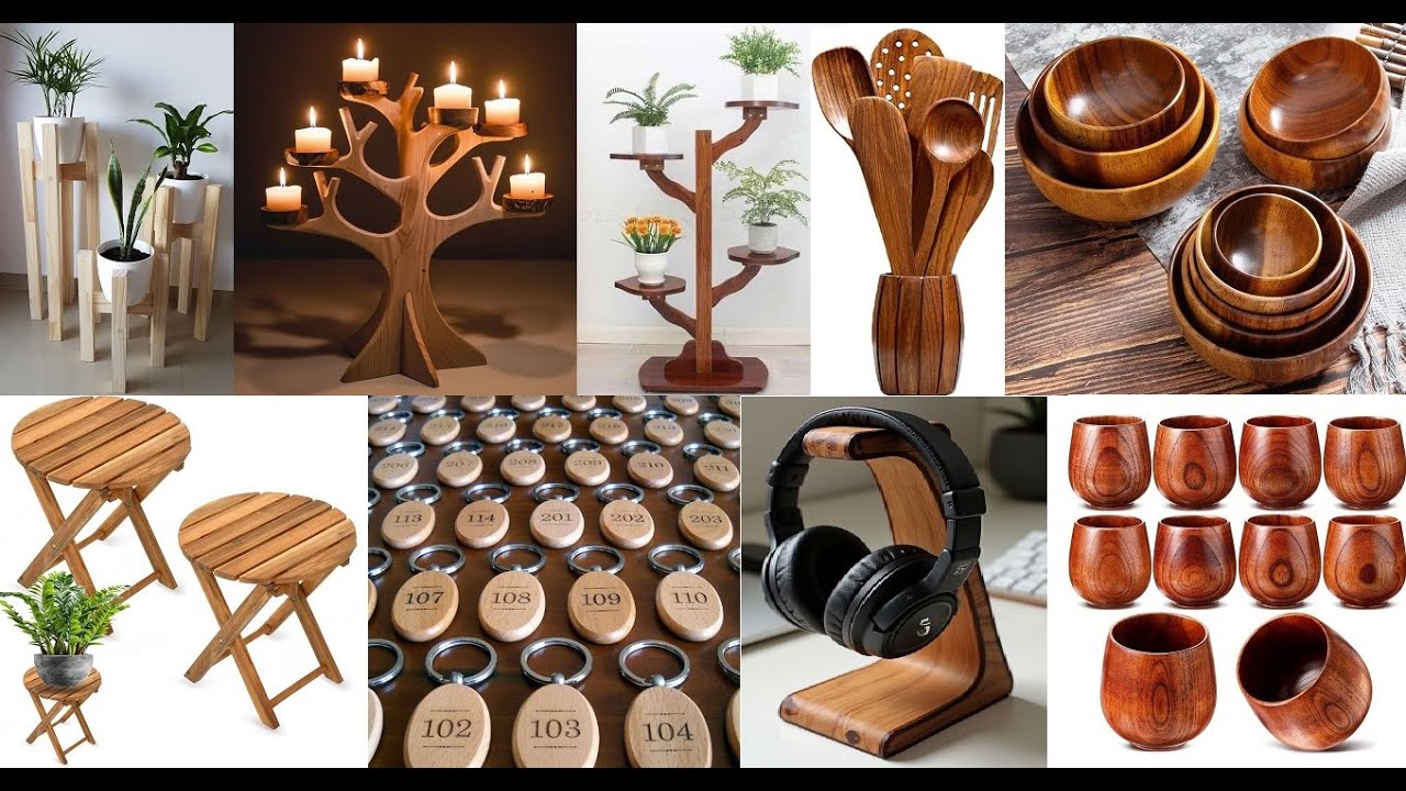 Easy Wooden Crafting Ideas That Look Expensive