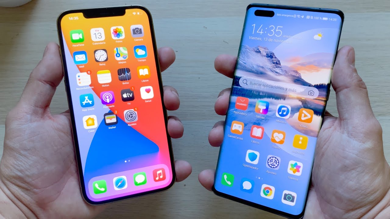 iPhone 12 Pro Max vs Huawei Mate 40 Pro ¡COMPARATIVA DEFINITIVA!