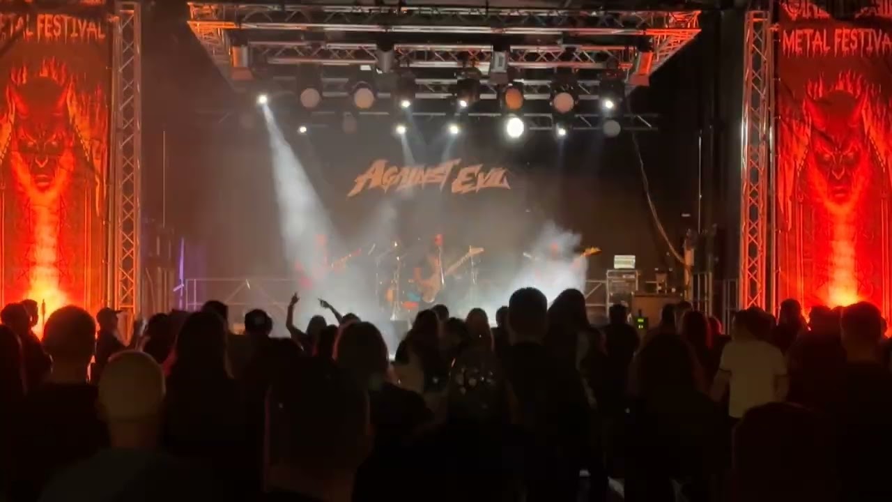 Against Evil - Sentenced to Death - Live at Open Hair Metal Festival 2025 (Balzers, LI)