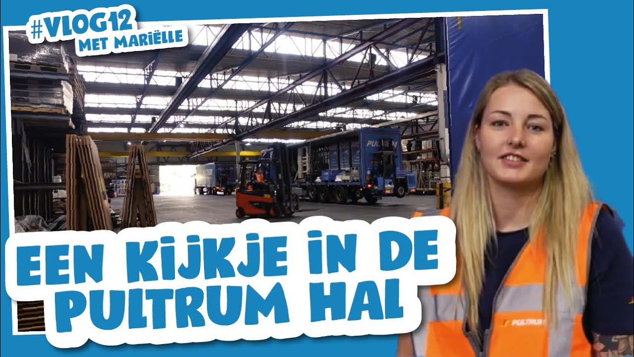 Een kijkje in de hal bij Pultrum - VLOG#12