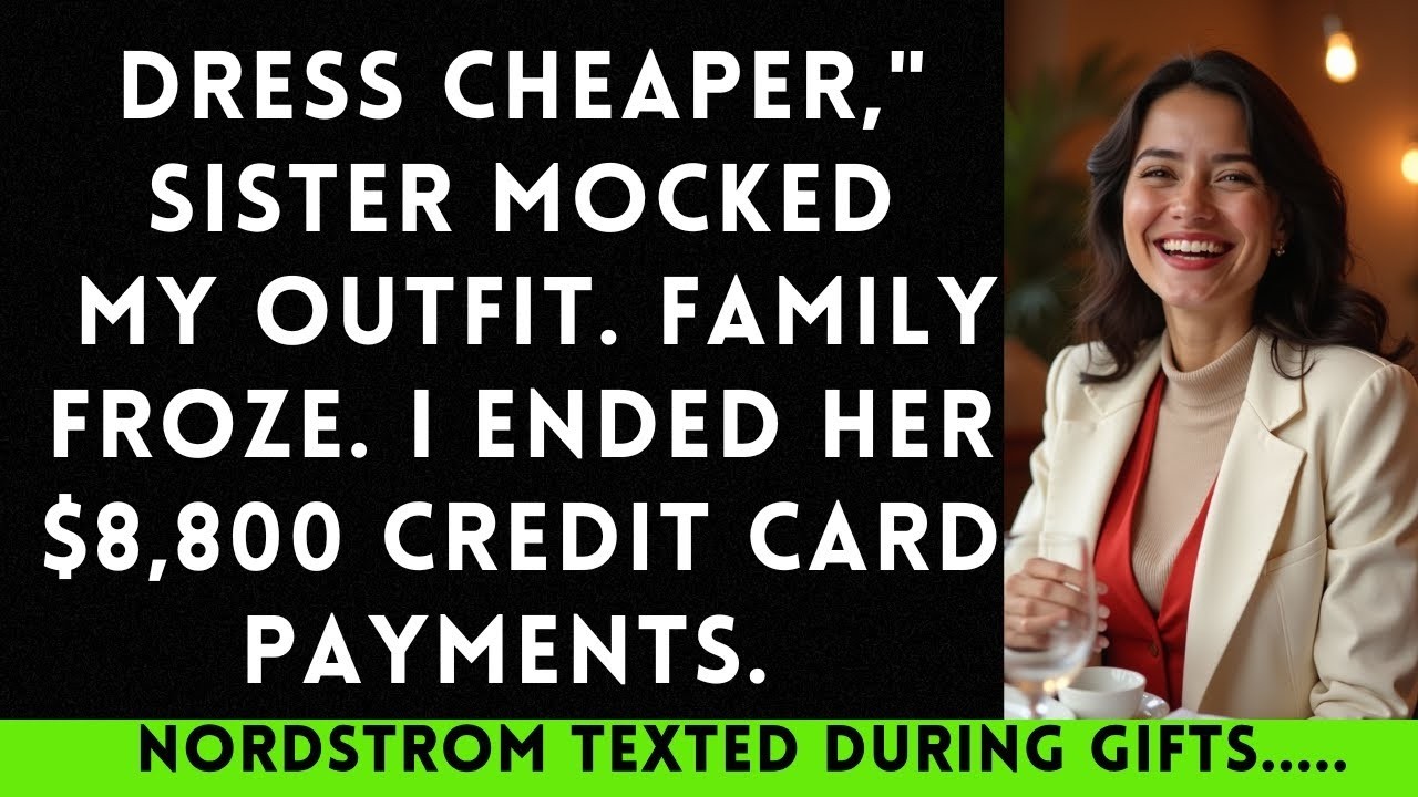 Sister Said 'Stop Buying Designer' At Dad's Party—So I Covered Her $234,500 Shopping Debt