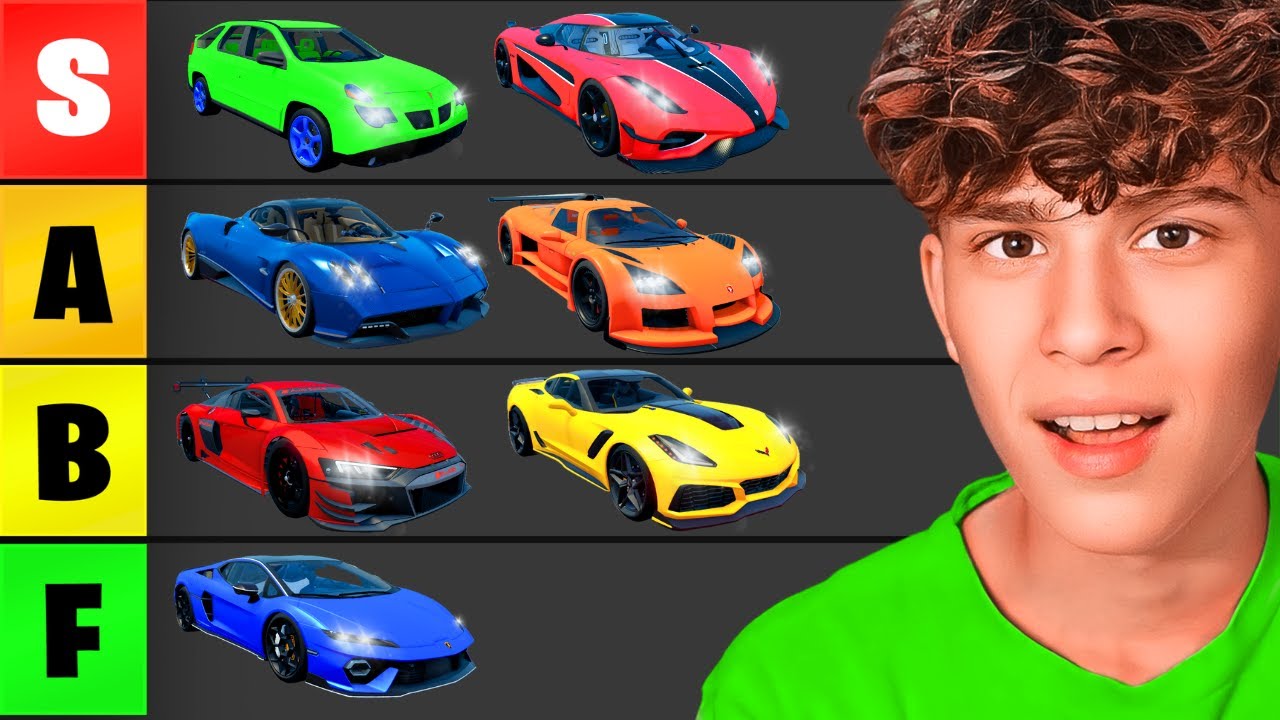 Ranking EVERY Car Brand In Driving Empire!