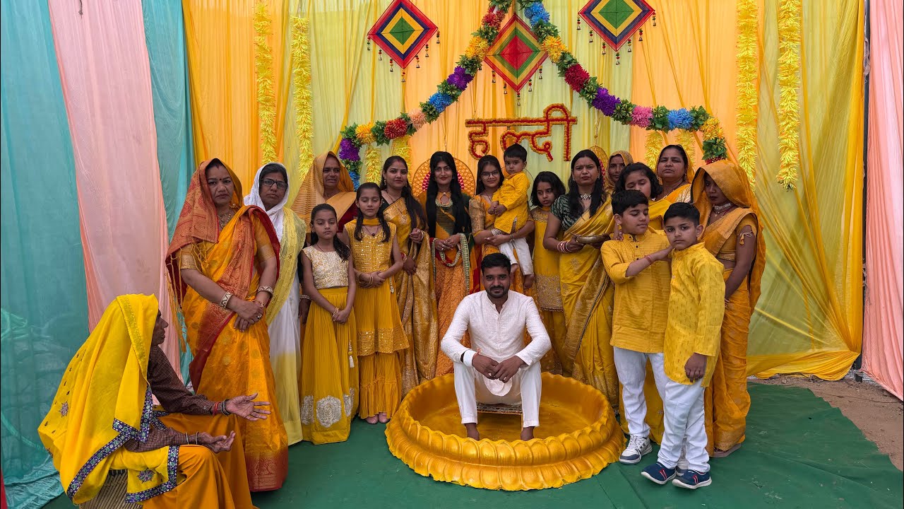 Aaj h haldi bhai ki #tamannasingh #viral #vlog #youtube #haryanvi #villagelife 