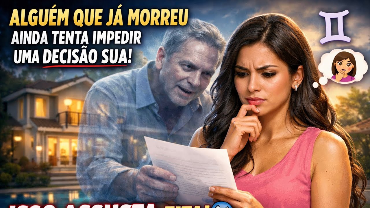 ♊️GÊMEOS Alguém QUE já MORREU ainda TENTA impedir UMA decisão SUA ISSO E MUITO ASSUSTADOR 😱