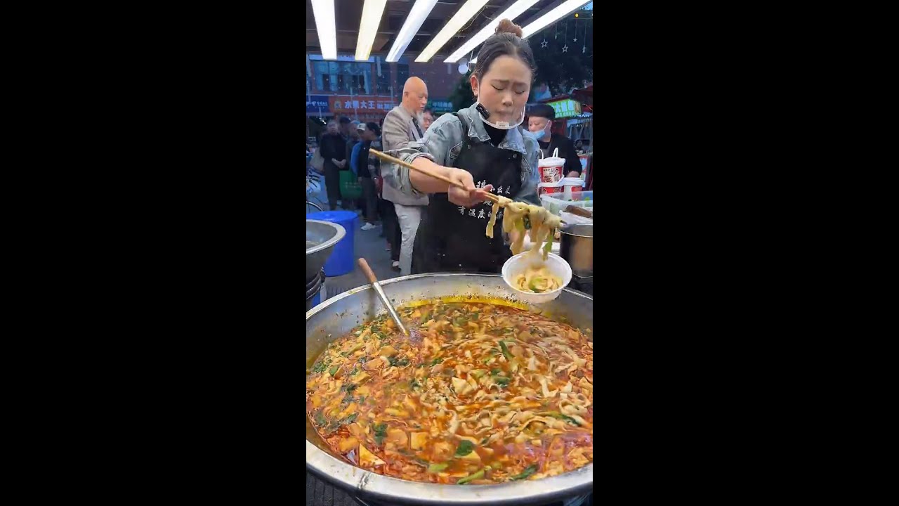 🔴 LIVE: Giant Noodle Pot Feast | China Street Food in Action POV Cooking Show