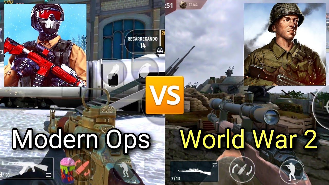 Modern Ops Vs World War 2 | Gameplay - Team Deathmatch