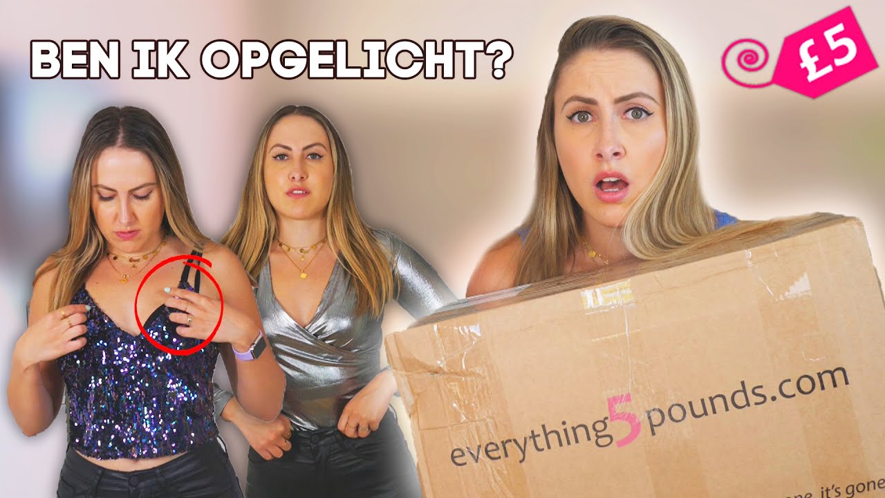 €5 KLEDING TESTEN van Everything5Pounds.com.. Is het je GELD waard? 😨