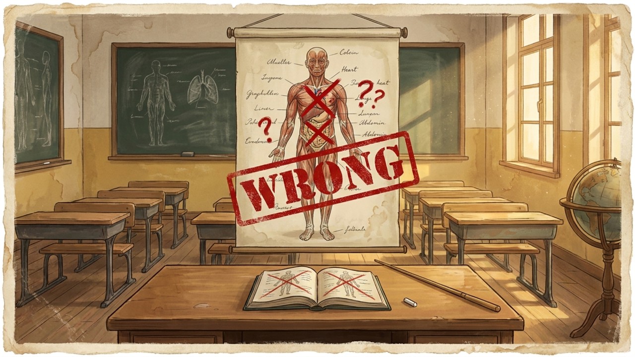40 LIES About the Human Body You Were TAUGHT in School
