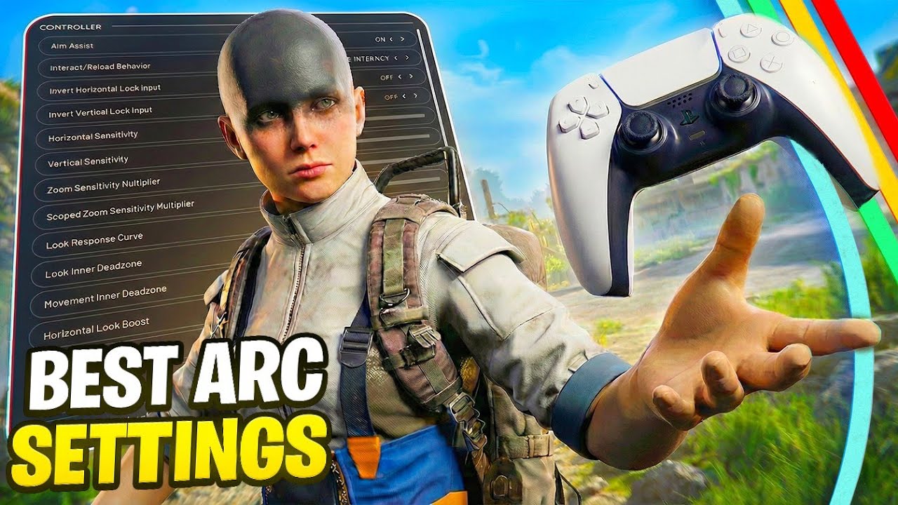 Best PVP Controller Settings & Binds for ARC Raiders! (Graphics, Crosshair, Skilltree)
