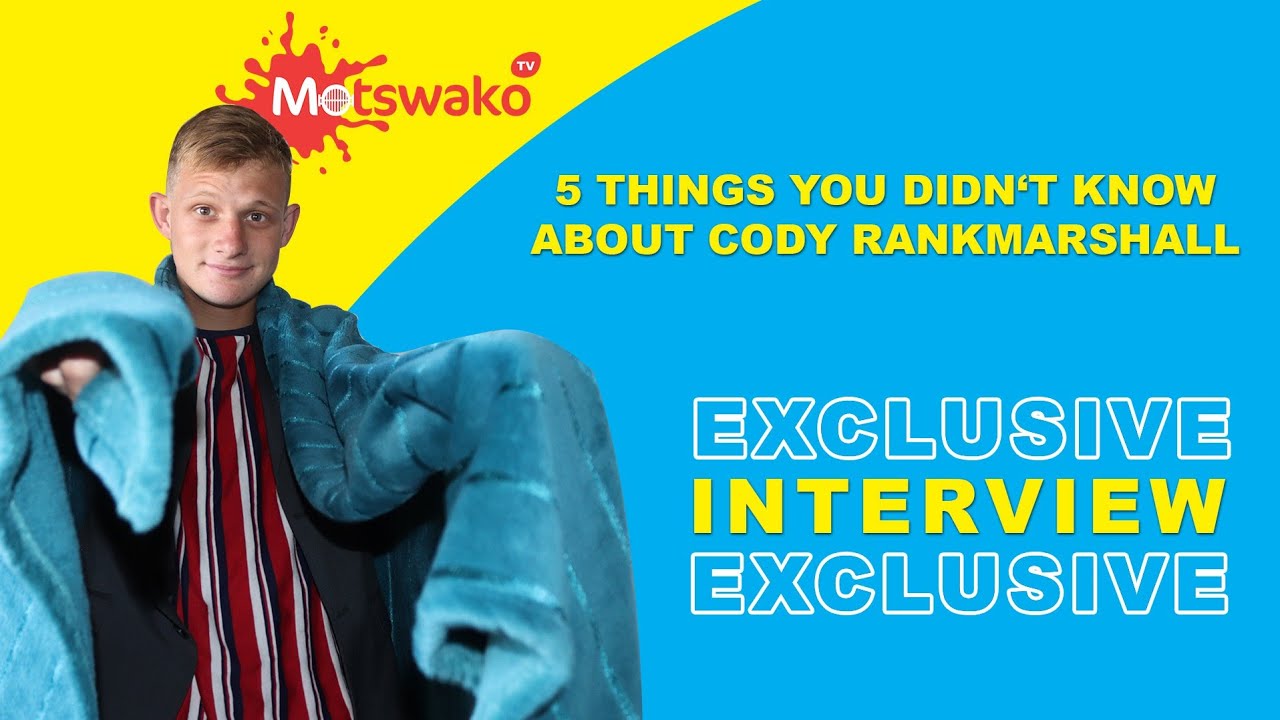5 THINGS YOU DIDN'T KNOW ABOUT CODY A.K.A RANKMARSHALL | #YoungZimbabwe