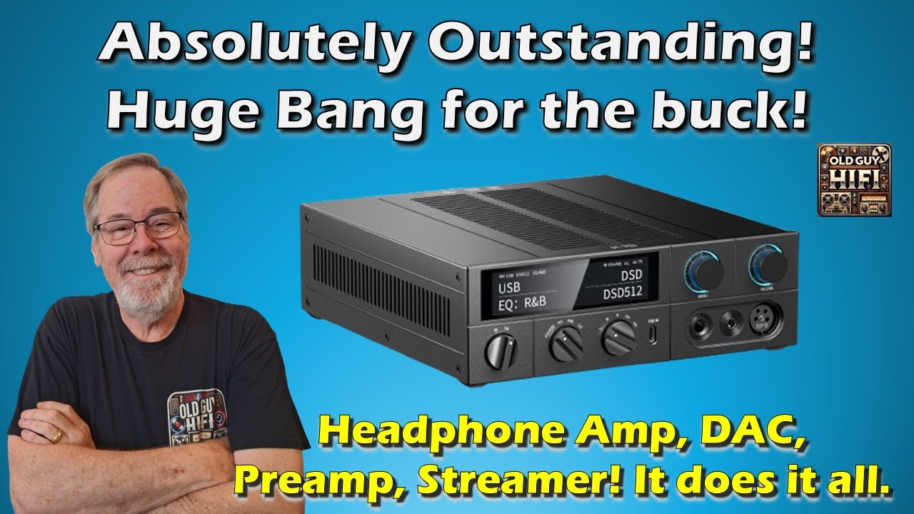 Absolutely Outstanding! At $600 it's a Huge Bang for the $$! Headphone Amp, DAC, Preamp, Streamer!