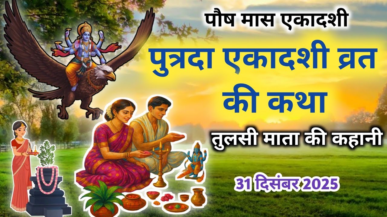 आज सुनें पुत्रदा एकादशी की कथा/putrada ekadashi vrat katha /एक बार अवश्य सुने ये चमत्कारिक कथा 💫