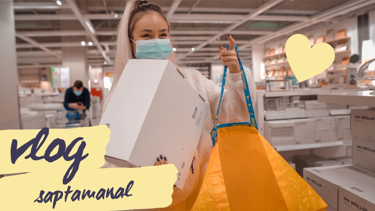 VLOG SAPTAMANAL | Vizita la Ikea si Chef Madi face primul tort din viata ei | ❤️
