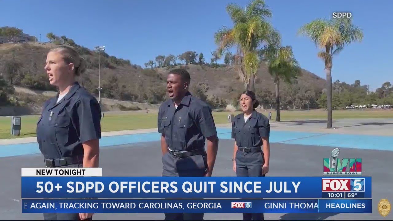 50+ SDPD Officer Quit Since July