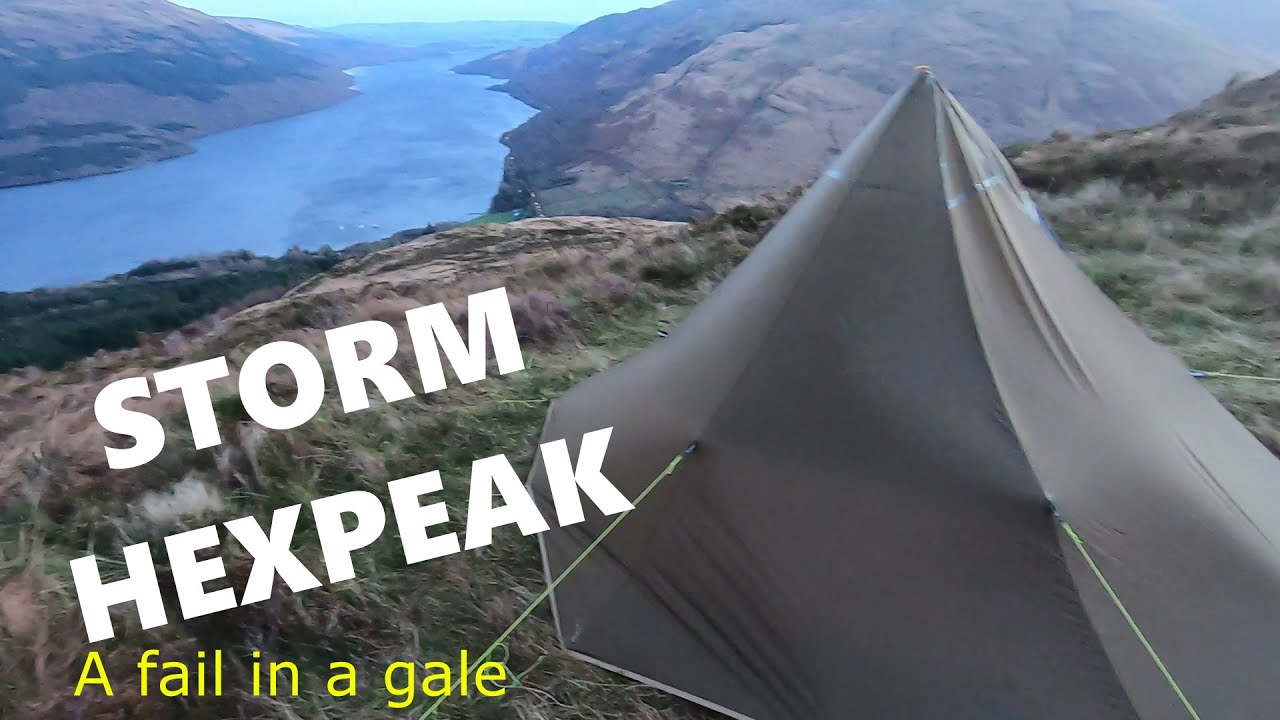 Stormy Wild Camp Fail
