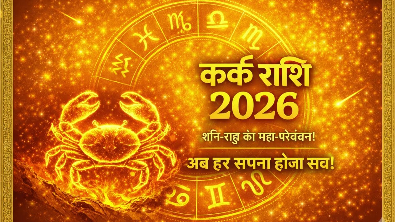 कर्क राशि का कड़वा सच: 2026 में बर्बादी या बड़ी सफलता? | Cancer Horoscope 2026