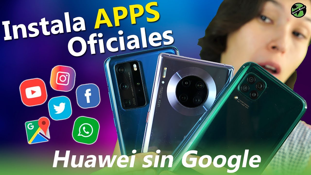 3 Metodos para INSTALAR APLICACIONES huawei y7p, huawei p40 lite  entre otros | Consume Global