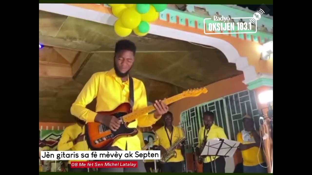 Gitaris sa fè mèvèy nan Septen.