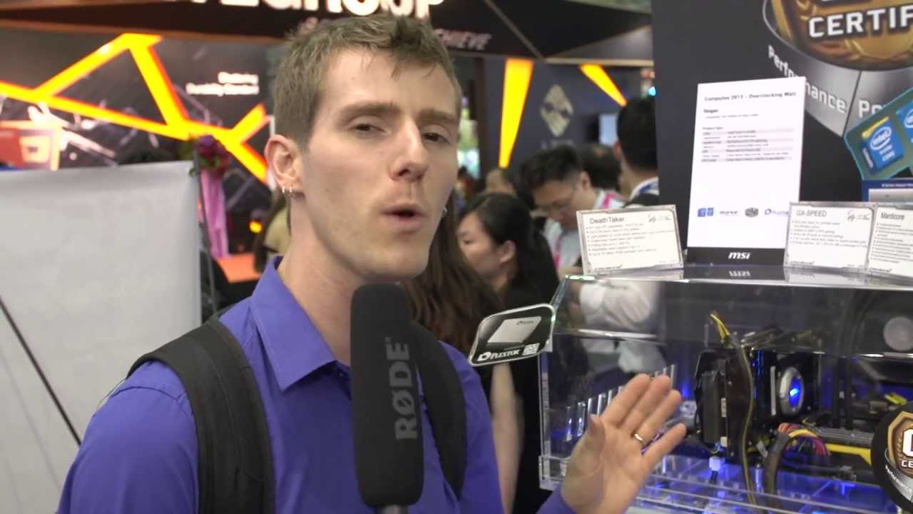 MSI Mpower Overclocking Z87-G65 GAMING GTX 780 Lightning - Computex 2013