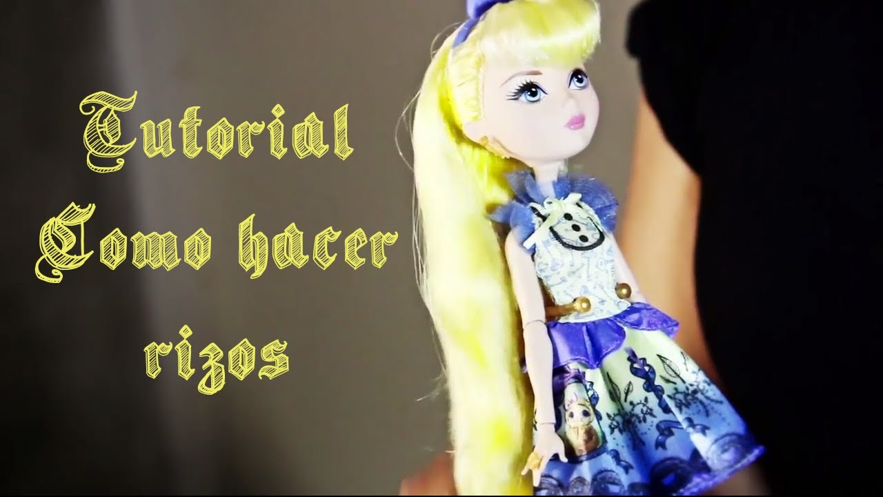 TUTORIAL: Como hacer rizos para muñecas