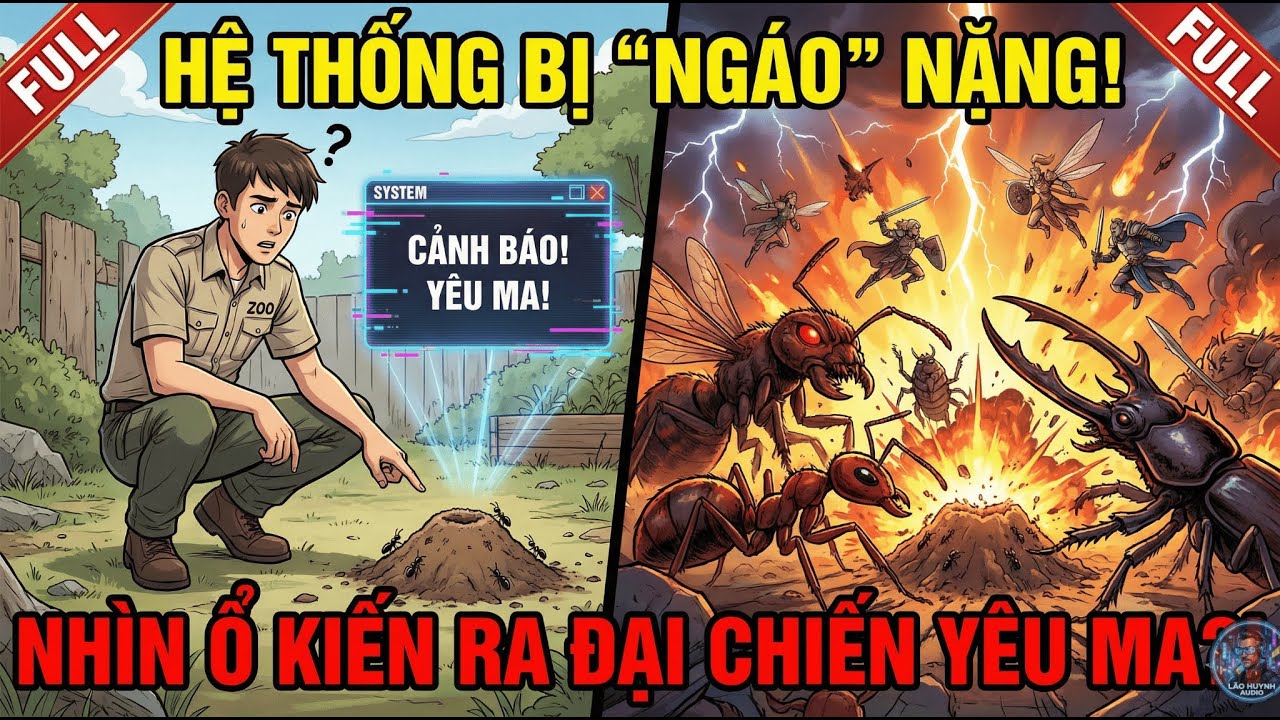 Phần 1 | Hệ Thống Bị Ảo Đá Nhìn Ổ Kiến Đánh Nhau Tưởng Đại Chiến Yêu Ma!