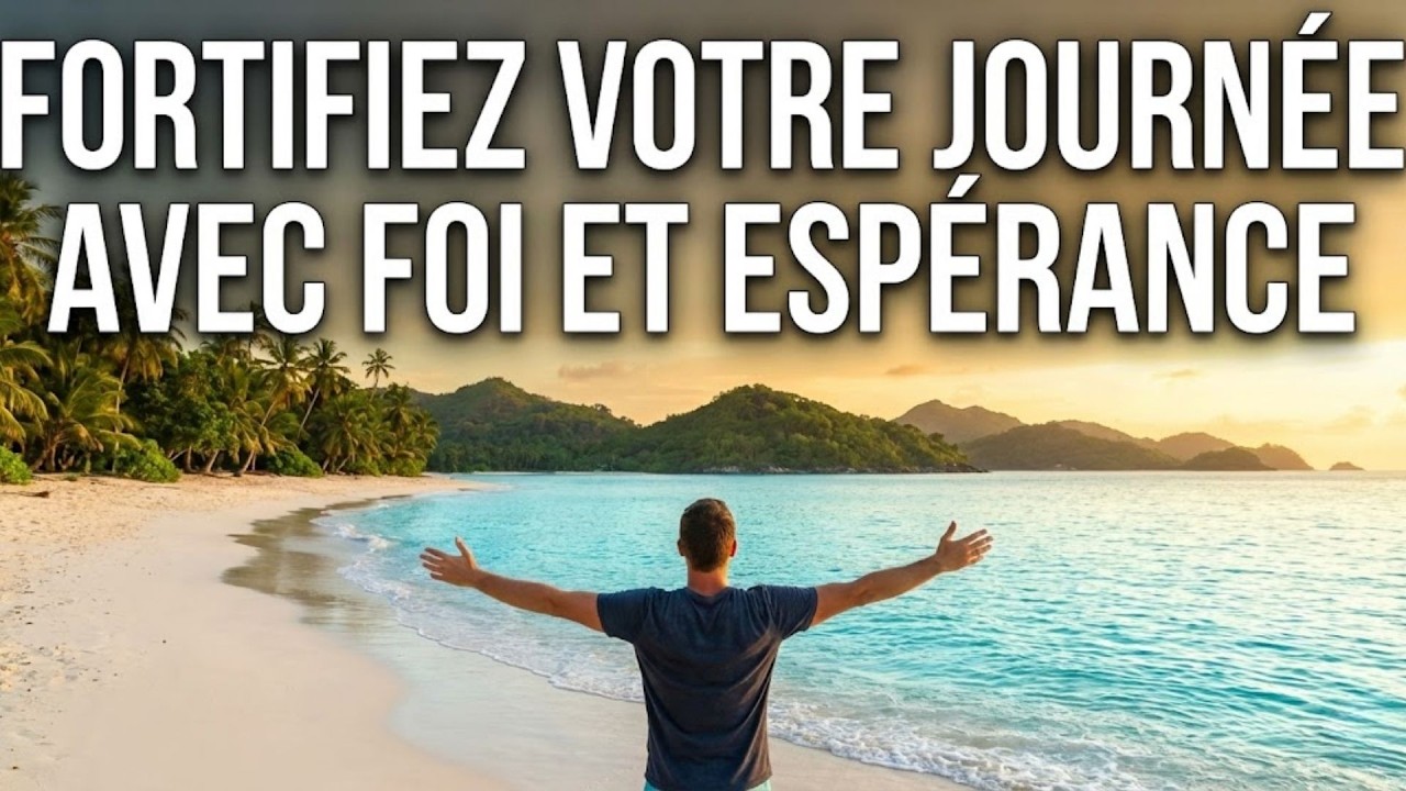 Prière du matin | FORTIFIE ta journée avec FOI et ESPÉRANCE