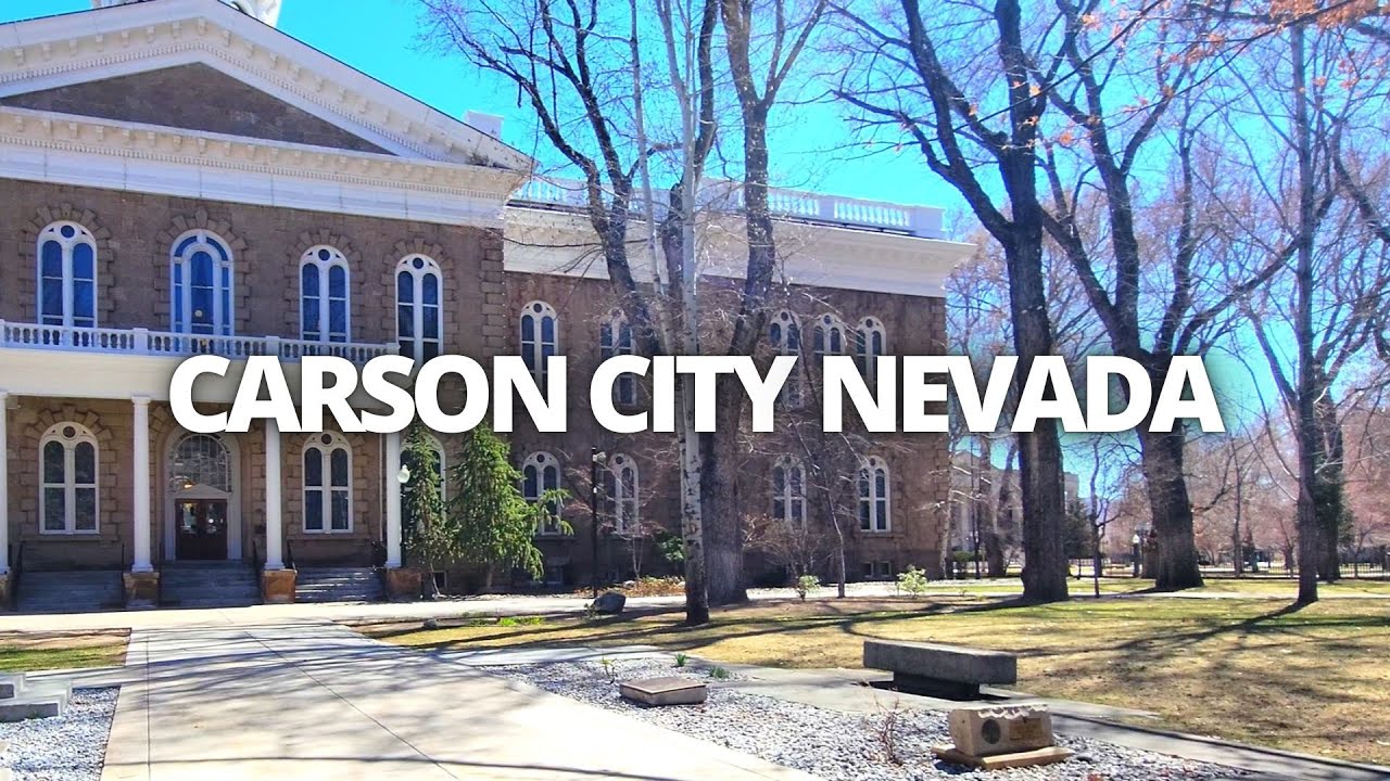 Exploring Downtown Carson City, Nevada USA Walking Tour #carsoncity #carsoncitynevada