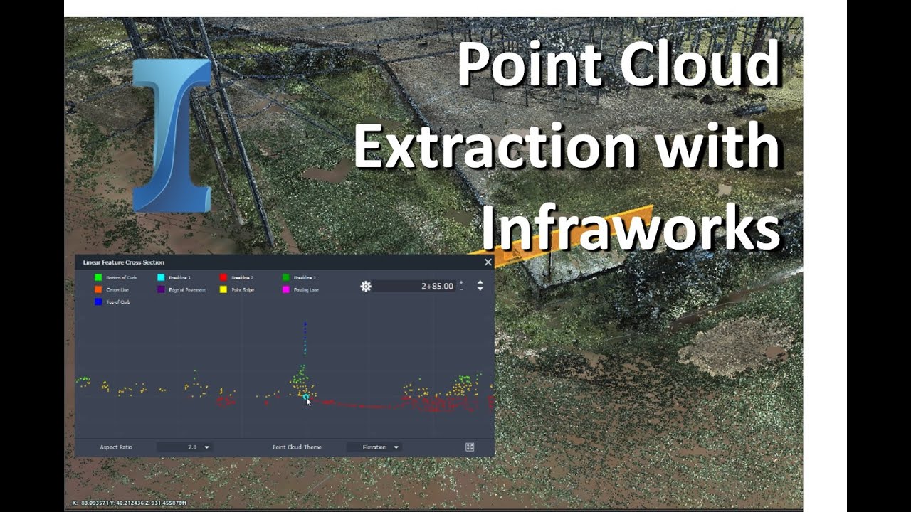 Infraworks Point Cloud Linear Feature Extraction - Part 1