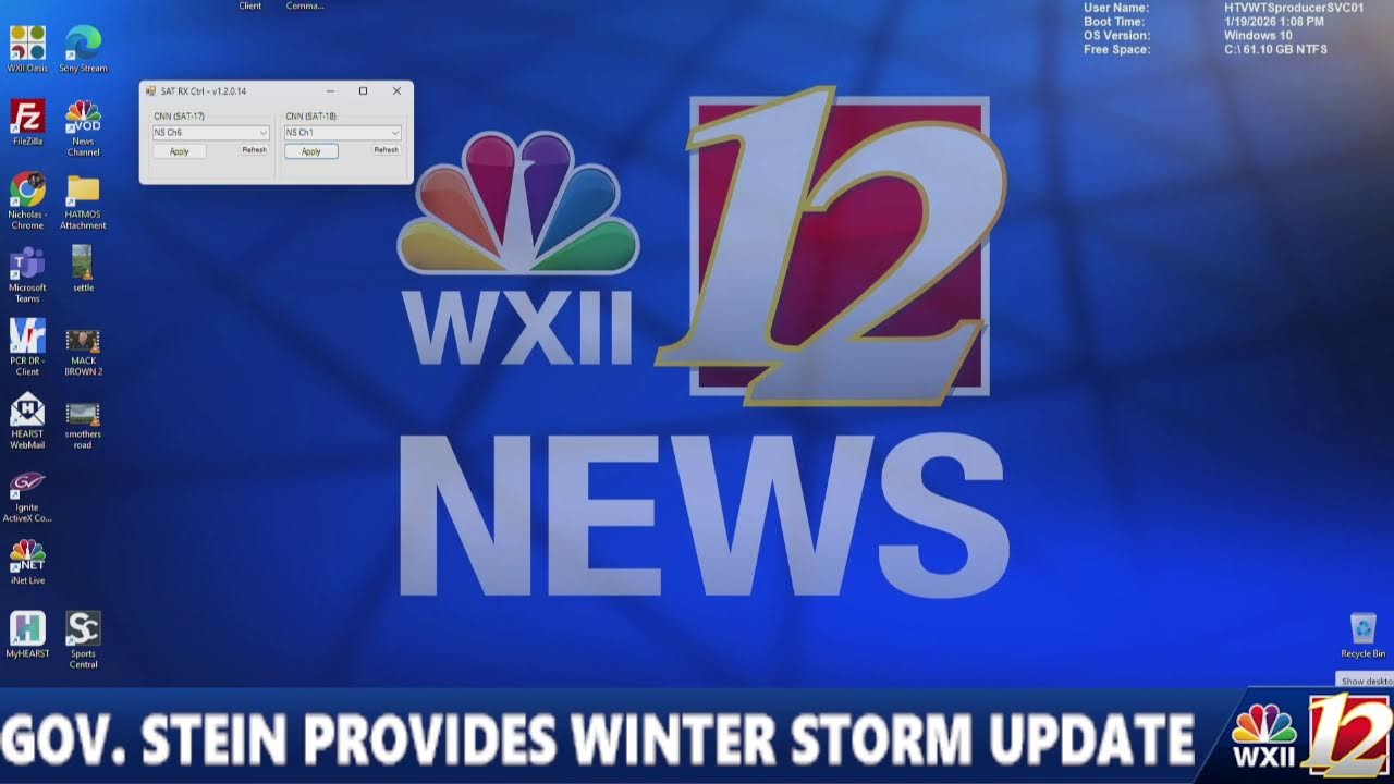Major NC Winter Storm Updates: Forecast, emergency operations, road conditions 1/24 update
