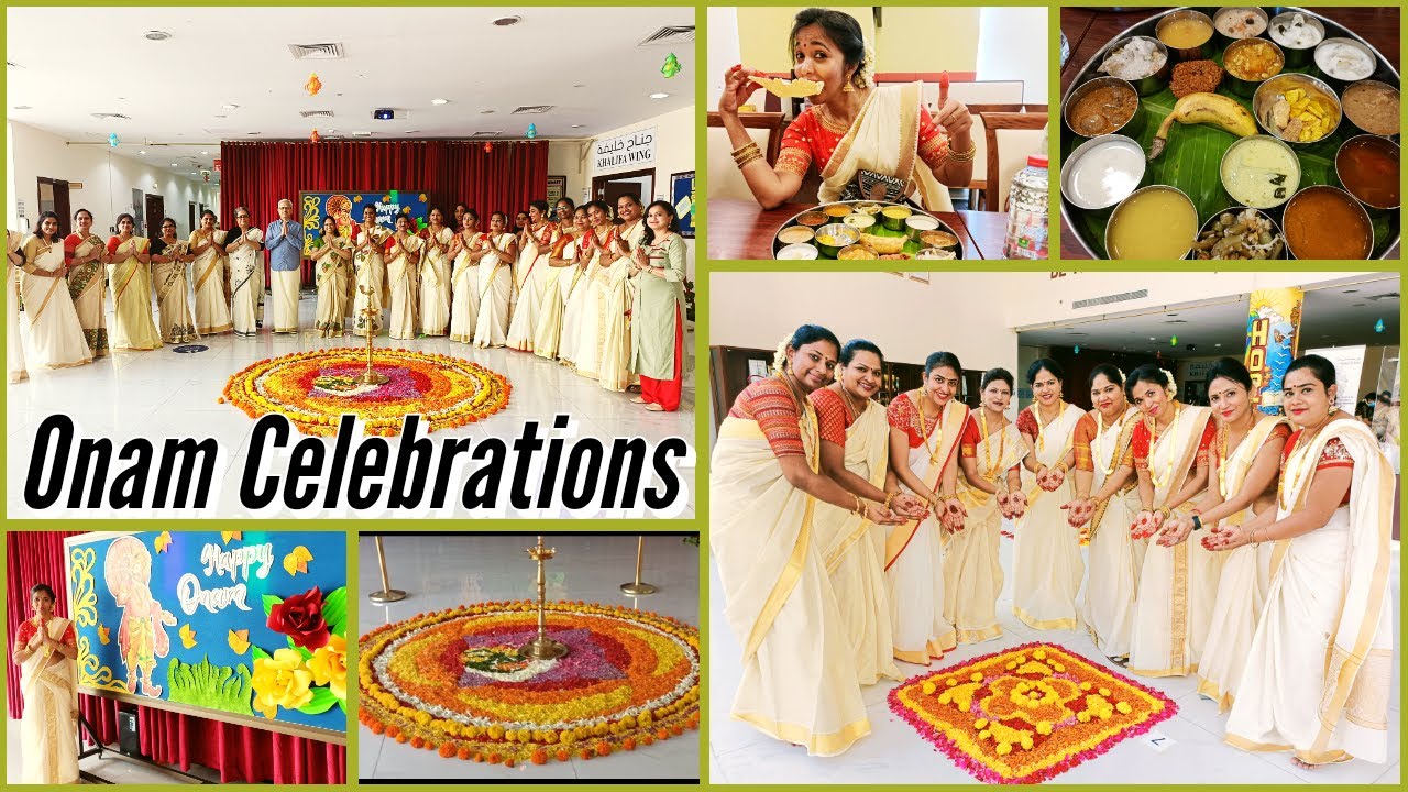 Onam Celebration 08-09-2022 - Dunes International School - Thiruvathira Dance - Onam Festival UAE