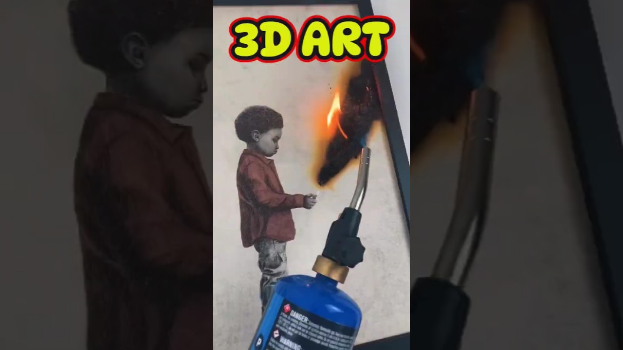 Этот 3D-дротик отказывается оставаться в кадре 🔨 #шорты #искусство #вирусный