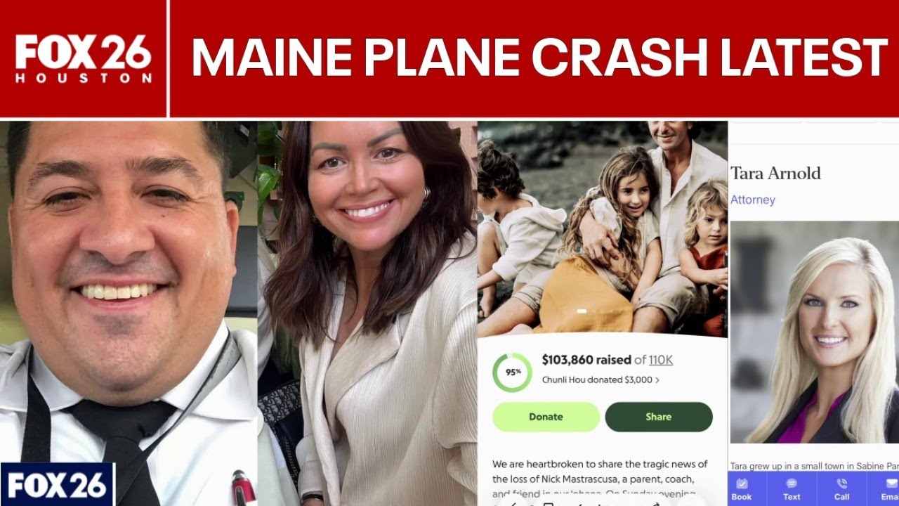 Maine plane crash: Four victims identified