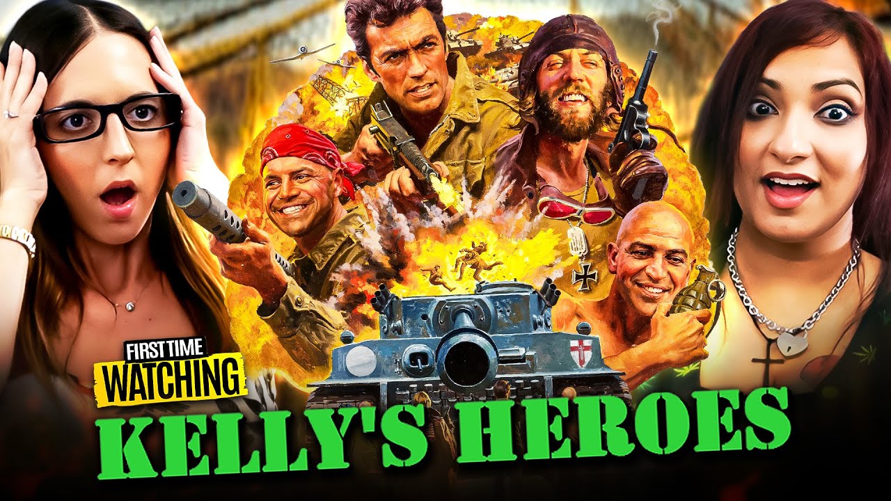 KELLY'S HEROES is Too FUN ! MOVIE REACTION | First Time Watching ! (1970) Clint Eastwood is 😍
