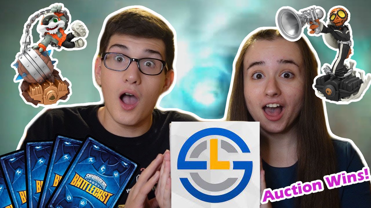 SKYLANDERS AUCTION WINS! SCL Shop Haul!