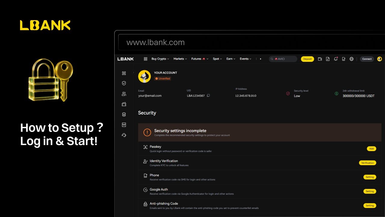 How to Set Up Google Authenticator in LBank & FAQs (Web)