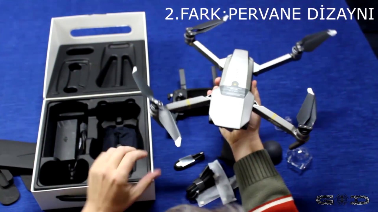 Dji Mavic Pro Platinum Türkiye de ilk kez Türkçe kutu açılımı, inceleme, unboxing Part-1