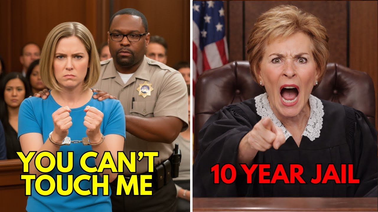 Judge Judy Shuts Down Arrogant Karen Who Says &ldquo;You Can&rsquo;t Touch Me&rdquo;...