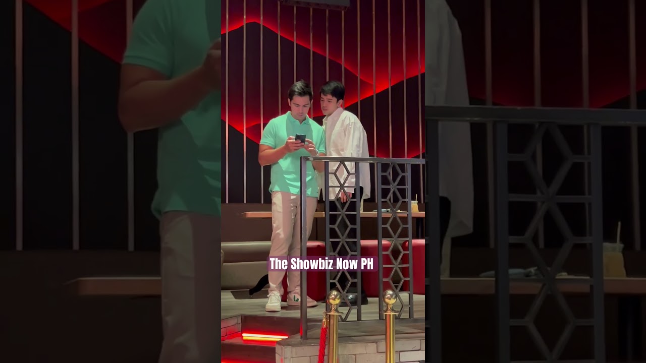 David Licauco and Derrick Monasterio Friendship. #GLUMovie