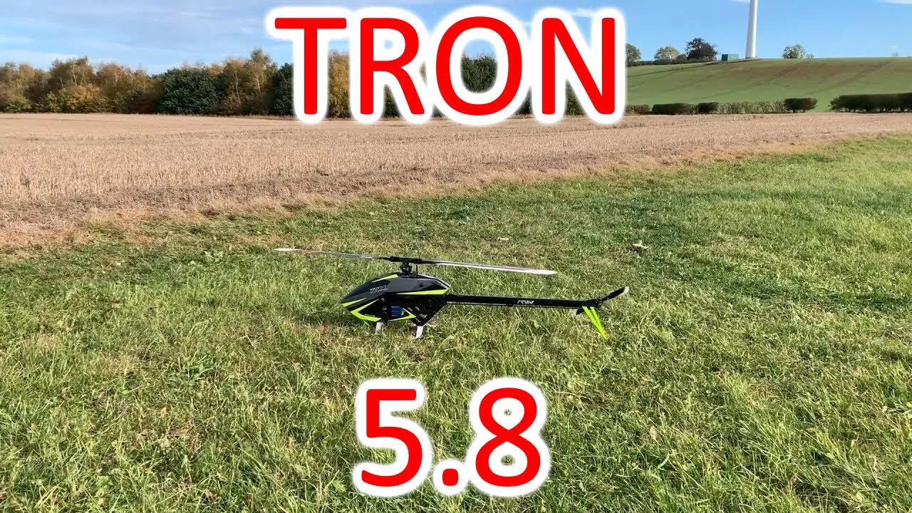 Tron 5.8 - 'Black n Green' Hornet - RC Pilot 'ALIEN'