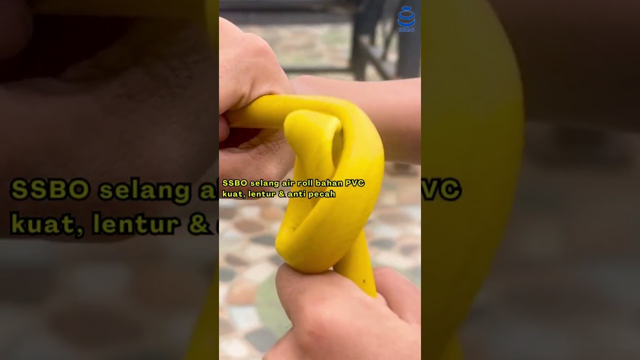 Selang Air Roll SSBO Panjang 14m & 25m dilengkapi stand penyangga & nozzle multifungsi