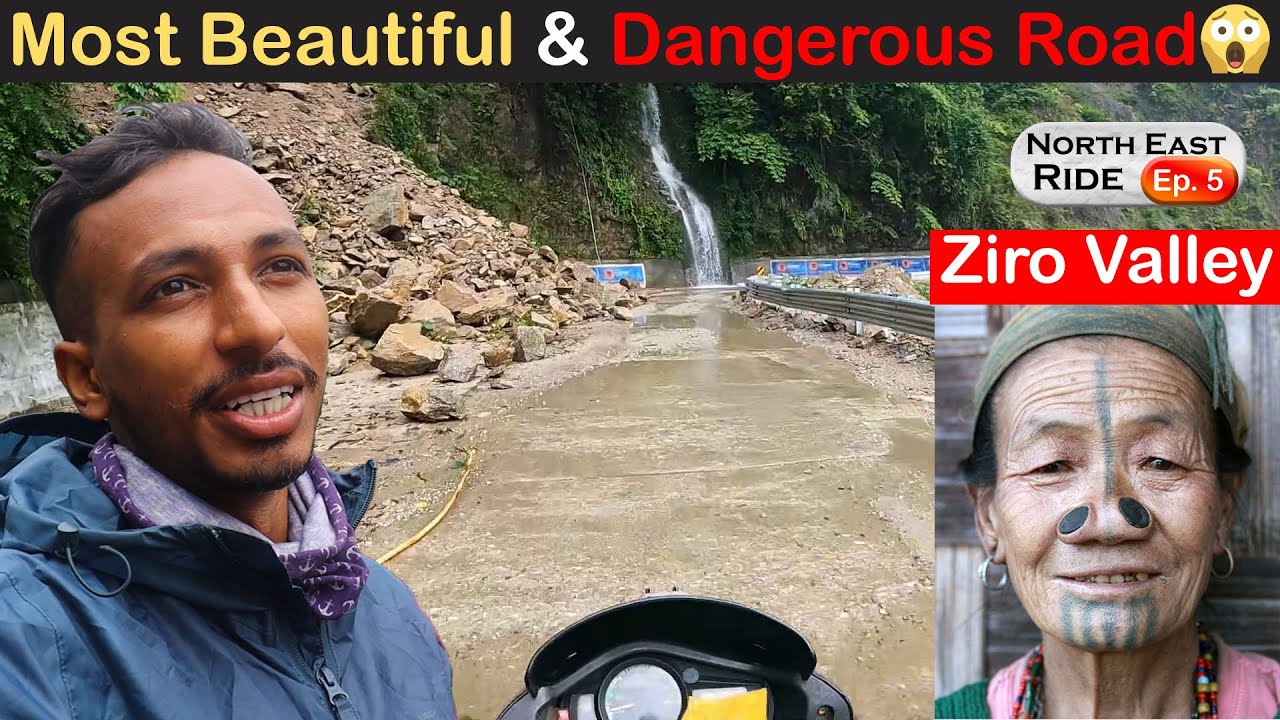 Most Dangerous & Beautifull Roads of Arunachal Pradesh | Exploring Ziro Valley | North East Ep.5