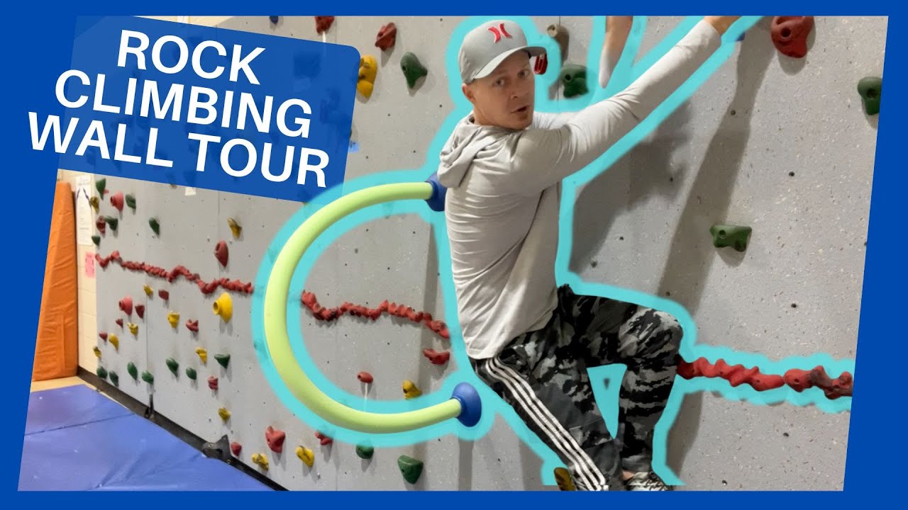 My Rock Climbing Wall Gym Tour