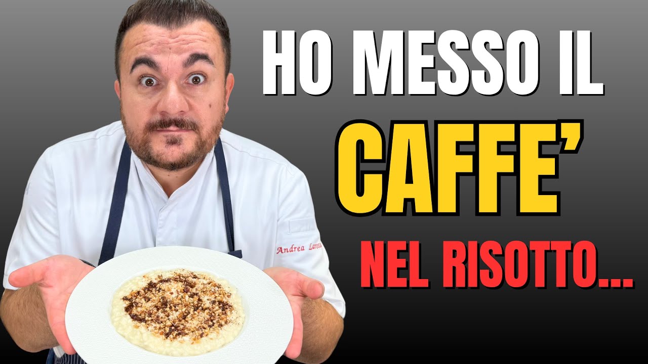 RISOTTO, SEDANO RAPA, NOCCIOLE E CAFFE'