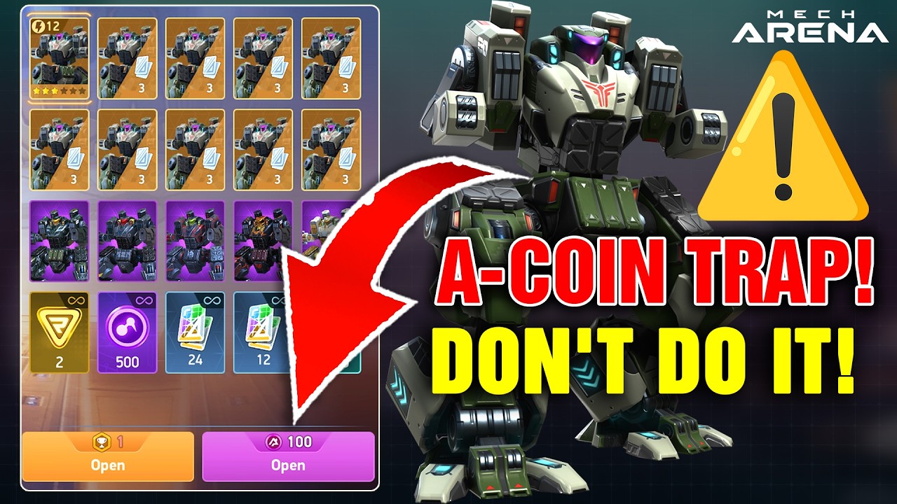 DON'T WASTE Your A-Coins! Citadel Crate Rush Is a Trap | Mech Arena