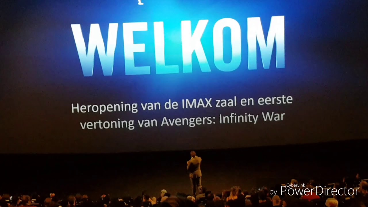 Heropening IMAX Zaal Pathe Arena