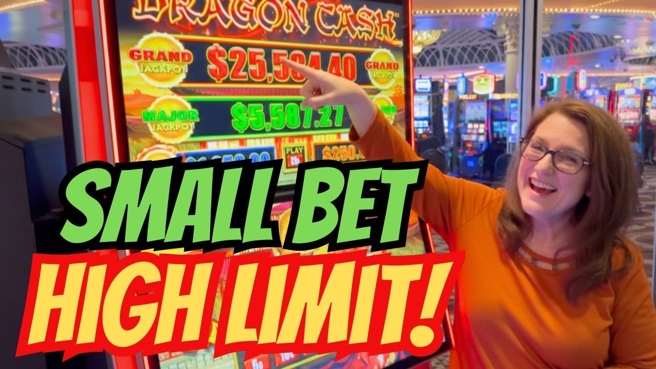 Small Bets on High Limit DRAGON LINK Happy & Prosperous Slot!