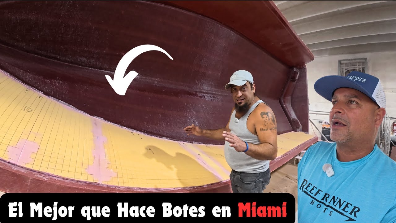 Reef Runner Boats! El Mejor Laminador de Botes en Miami!! CALIDAD